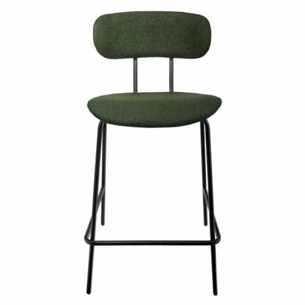 Стул полубарный Ant букле зеленый — изображение 3