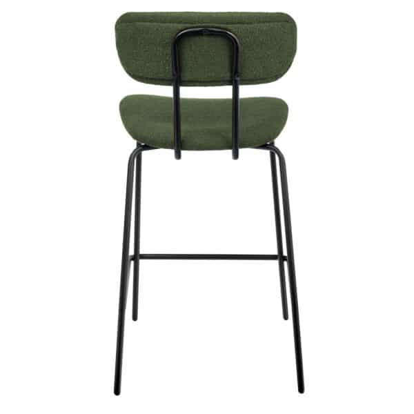 Стул полубарный Ant букле зеленый — изображение 5