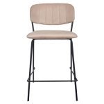 Стул полубарный Carol латте — изображение 3