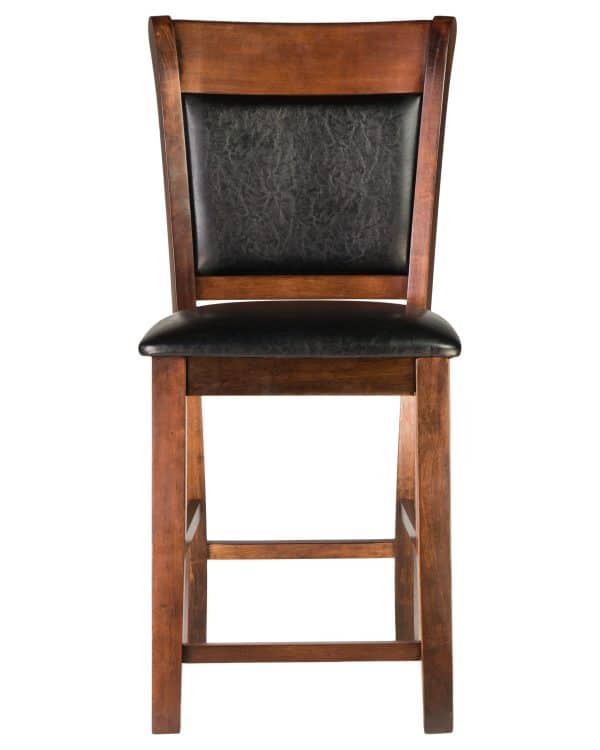 Стул полубарный DOBRIN ALAN COUNTER, эспрессо, чёрный — изображение 4