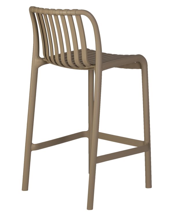 Стул полубарный DOBRIN CHLOE, бежевый — изображение 4