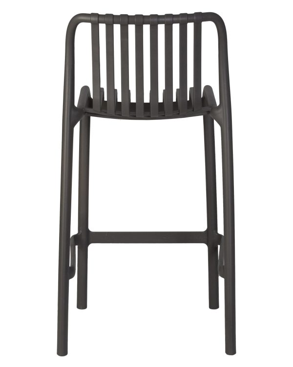 Стул полубарный DOBRIN CHLOE, темно-серый — изображение 5