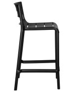 Стул полубарный DOBRIN NESSA, черный (B-03) — изображение 3
