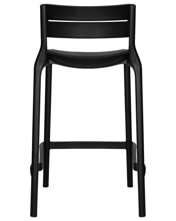 Стул полубарный DOBRIN NESSA, черный (B-03) — изображение 5