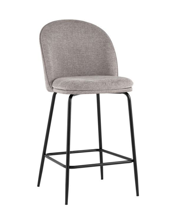 Стул полубарный Echo светло-серый — изображение 2