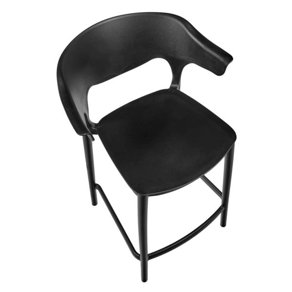 Стул полубарный Forma, чёрный — изображение 5