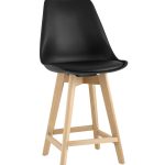 Стул полубарный FRANKFURT черный