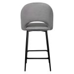 Стул полубарный Leo темно-серый — изображение 4