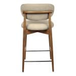 Стул полубарный Lucas 3 латте букле ножки цвета орех — изображение 4