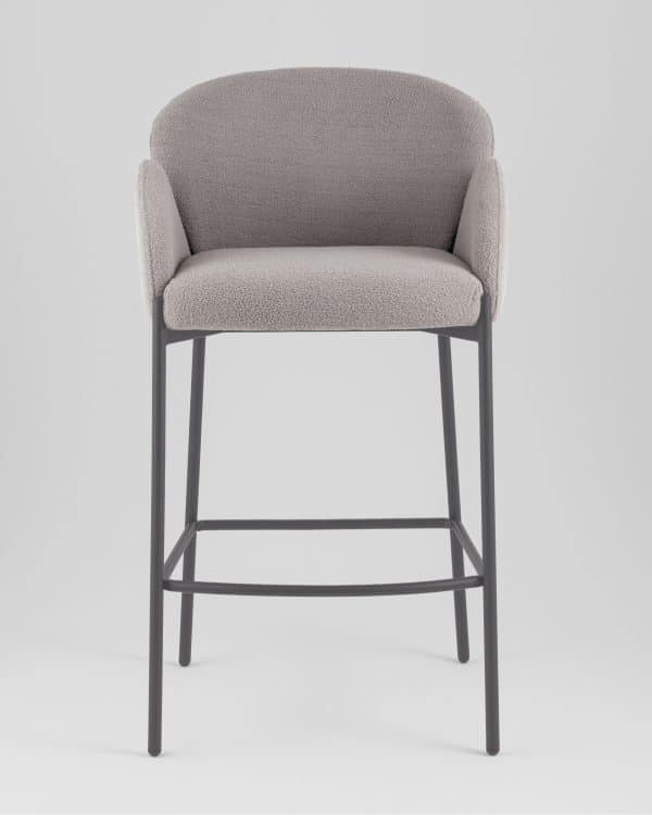 Стул полубарный Melia серый — изображение 3