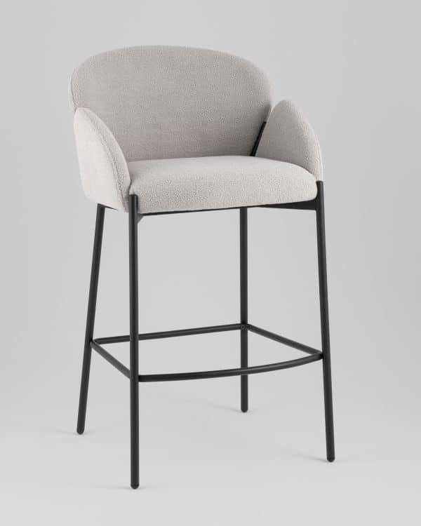 Стул полубарный Melia светло-серый — изображение 2