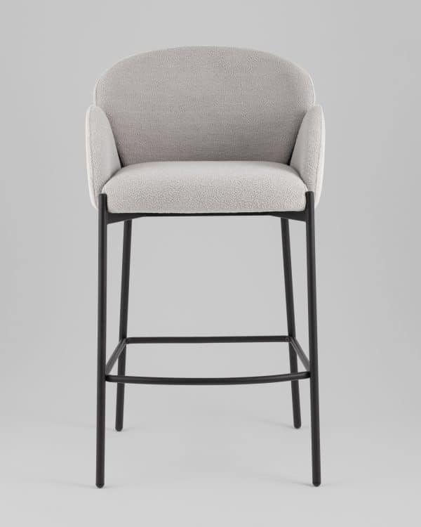 Стул полубарный Melia светло-серый — изображение 3