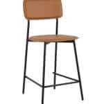 Стул полубарный Mikkie коричневый