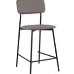 Стул полубарный Mikkie серый