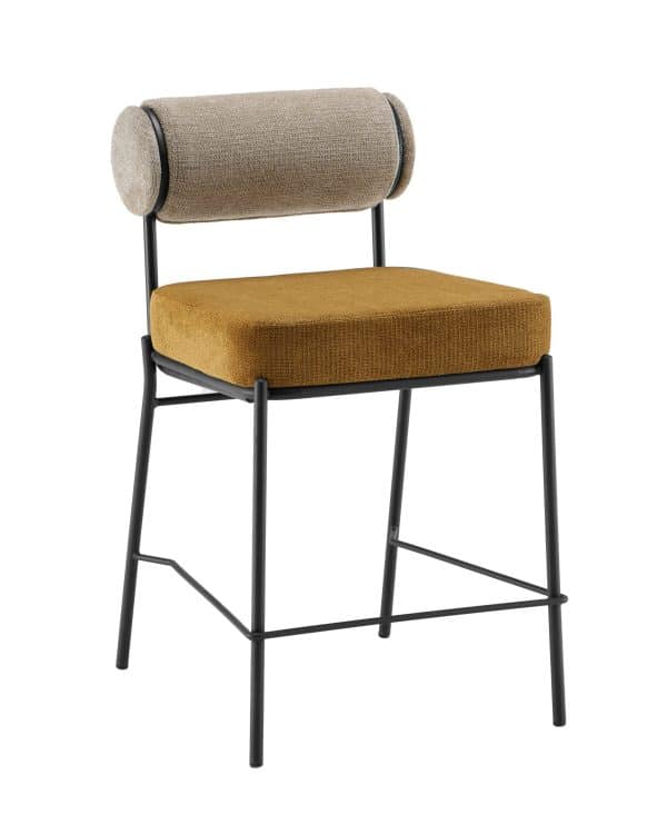 Стул полубарный Ponpoun бежевый терракотовый — изображение 2