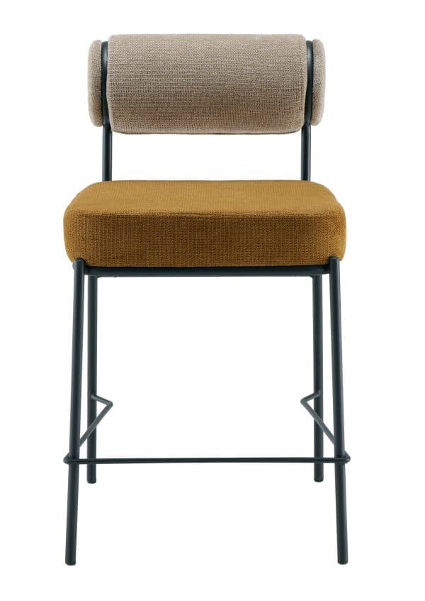 Стул полубарный Ponpoun бежевый терракотовый — изображение 3