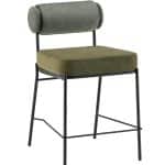 Стул полубарный Ponpoun зелёный