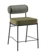 Стул полубарный Ponpoun зелёный