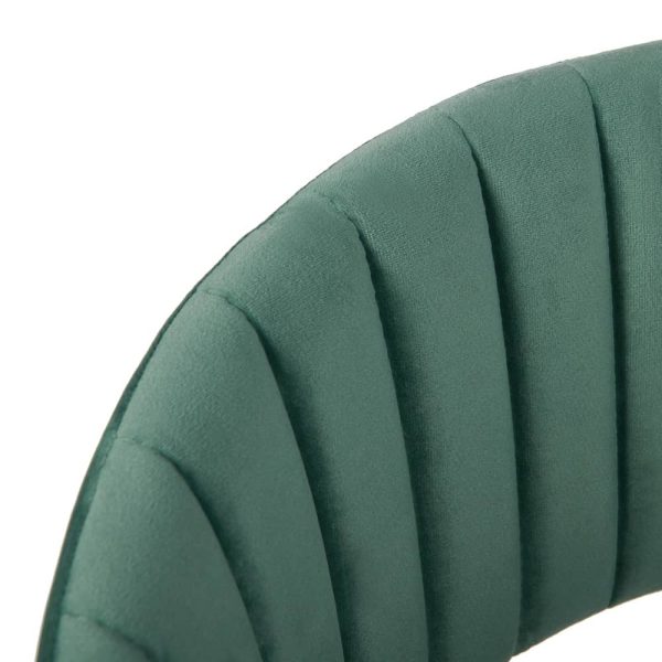 Стул полубарный Turin мятный с золотыми ножками — изображение 5