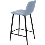 Стул полубарный Vicky серый — изображение 2