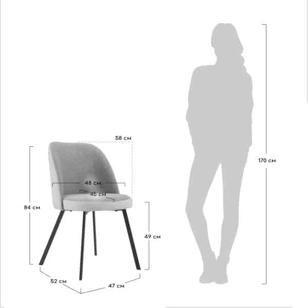 Стул Praga бирюзовый — изображение 5