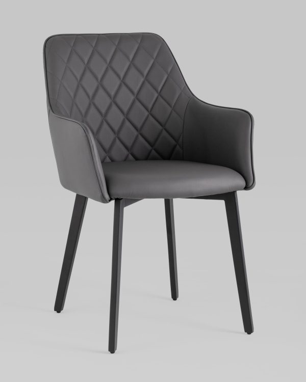 Стул Прайм экокожа серая — изображение 2