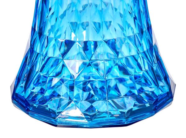 stul-puf-stone-prozrachnyj-sinij-2 Стул-пуф Stone прозрачный синий — изображение 3