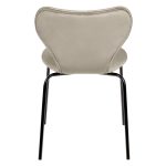 Стул Seven Style латте велюр с чёрными ножками — изображение 4