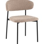 Стул Sevyn букле кофейный