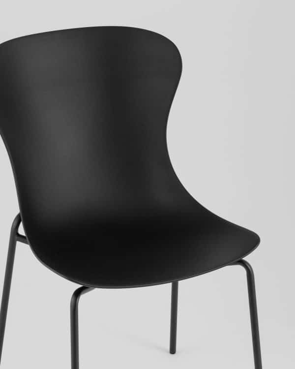 Стул Shaya пластик черный — изображение 3