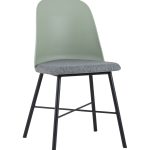 Стул Shell серо-зеленый