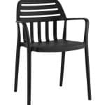 Стул Siena пластик черный