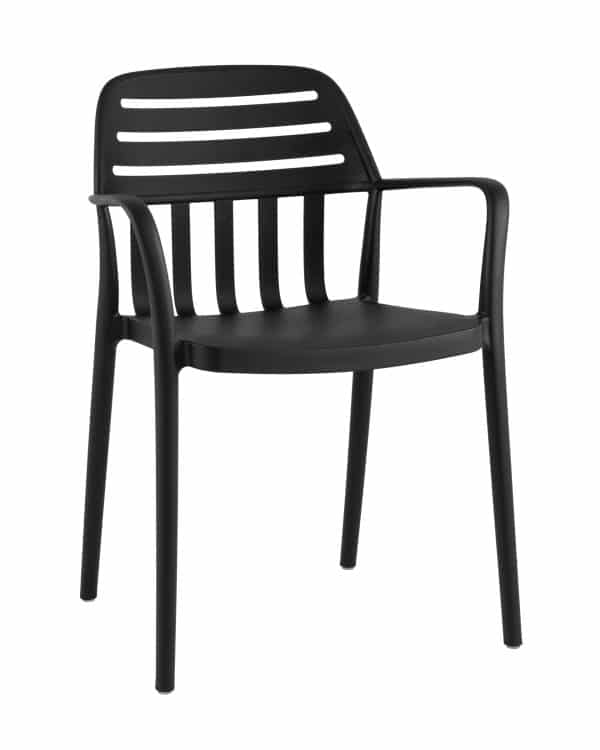 Стул Siena пластик черный