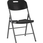 Стул складной банкетный черный