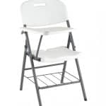 Стул складной банкетный со столиком и полкой