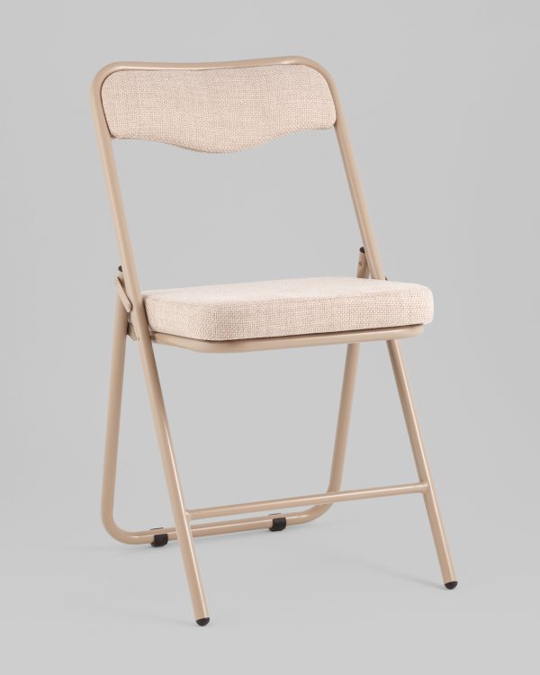 stul-skladnoj-dzhonni-rogozhka-bezhevaja-karkas-bezhevyj-1 Стул складной Джонни рогожка бежевая каркас бежевый — изображение 2