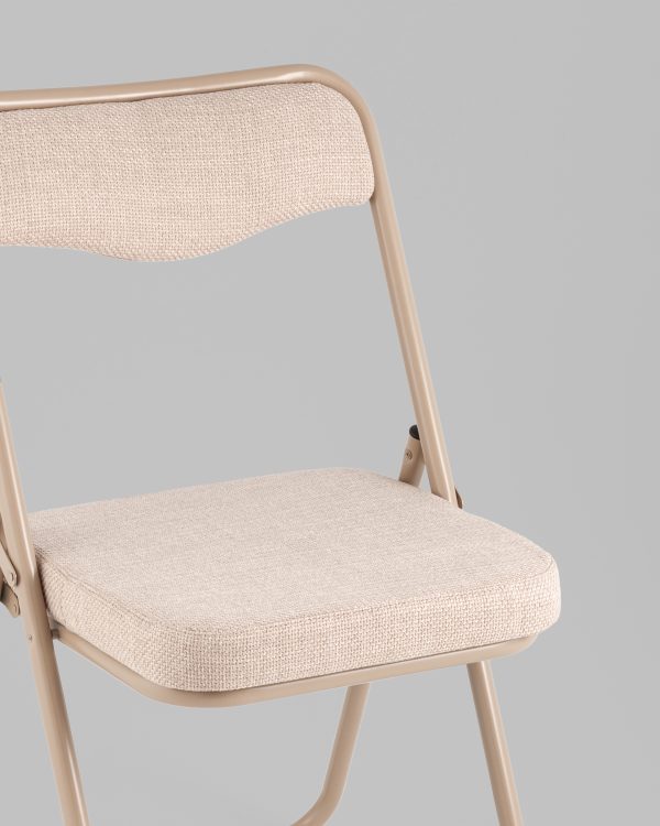 stul-skladnoj-dzhonni-rogozhka-bezhevaja-karkas-bezhevyj-2 Стул складной Джонни рогожка бежевая каркас бежевый — изображение 3