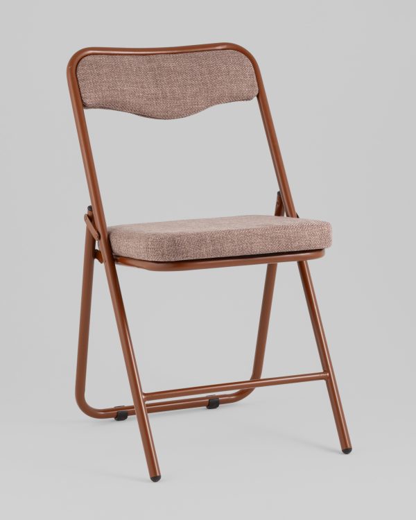 stul-skladnoj-dzhonni-rogozhka-kapuchino-karkas-kapuchino-1 Стул складной Джонни рогожка капучино каркас капучино — изображение 2