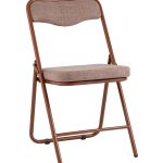 Стул складной Джонни рогожка капучино каркас капучино