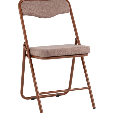 Стул складной Джонни рогожка капучино каркас капучино