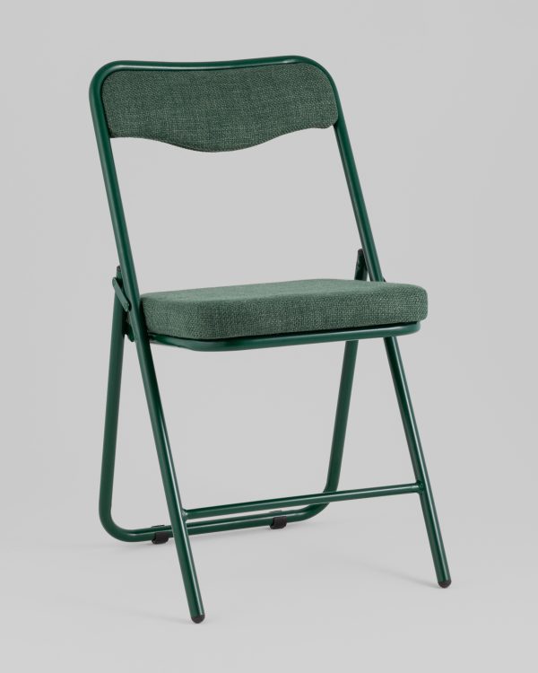 stul-skladnoj-dzhonni-rogozhka-zelenaja-karkas-zelenyj-1 Стул складной Джонни рогожка зеленая каркас зеленый — изображение 2