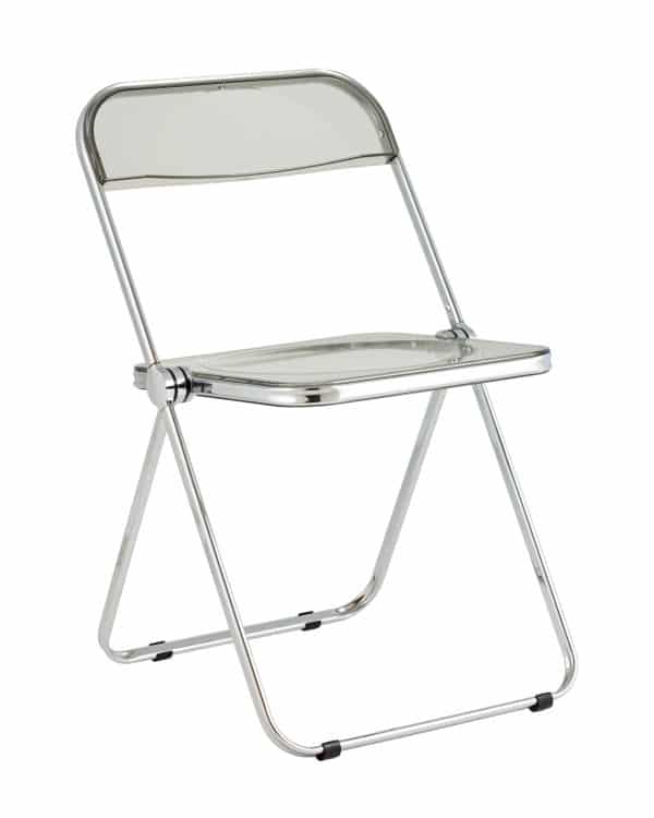 Стул складной Fold Smoke серый