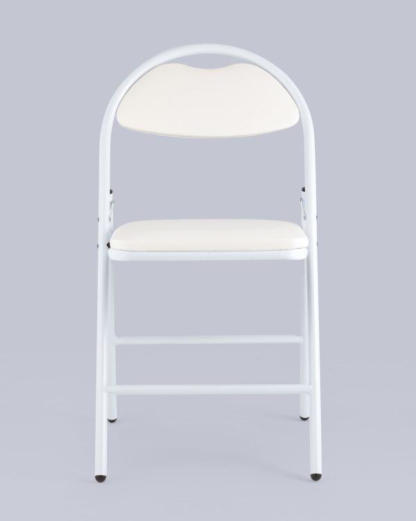stul-skladnoj-hagen-jekokozha-belyj-karkas-belyj-2 Стул складной Hagen экокожа белый каркас белый — изображение 3