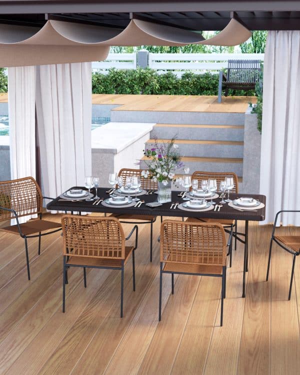 Стул Solaia светло-коричневый — изображение 3