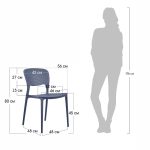 Стул Spot горчичный — изображение 5