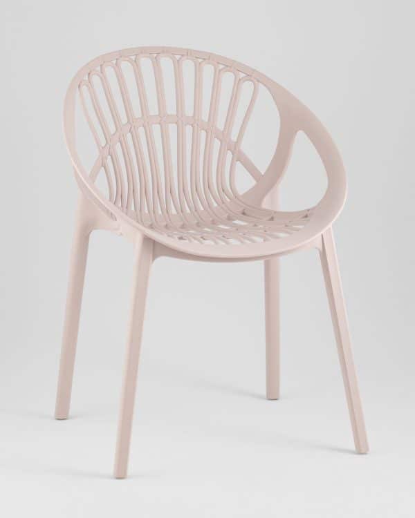 Стул Takeo пластик нежно-розовый — изображение 2