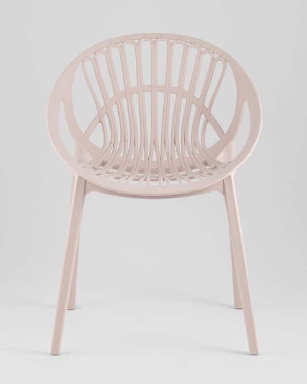 Стул Takeo пластик нежно-розовый — изображение 3