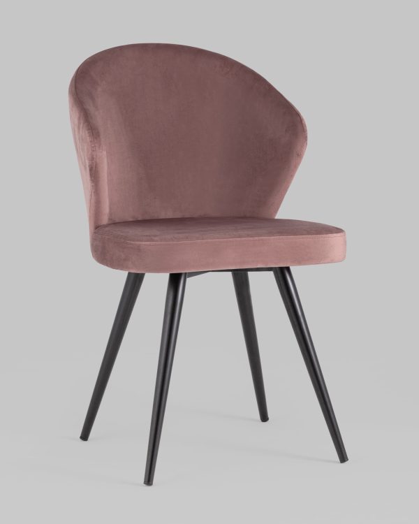 Стул Танго велюр пыльно-розовый — изображение 2