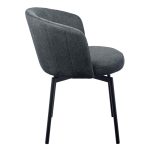 Стул Tess серый шенилл на поворотном механизме — изображение 3