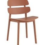 Стул Tony пластик коричневый NP